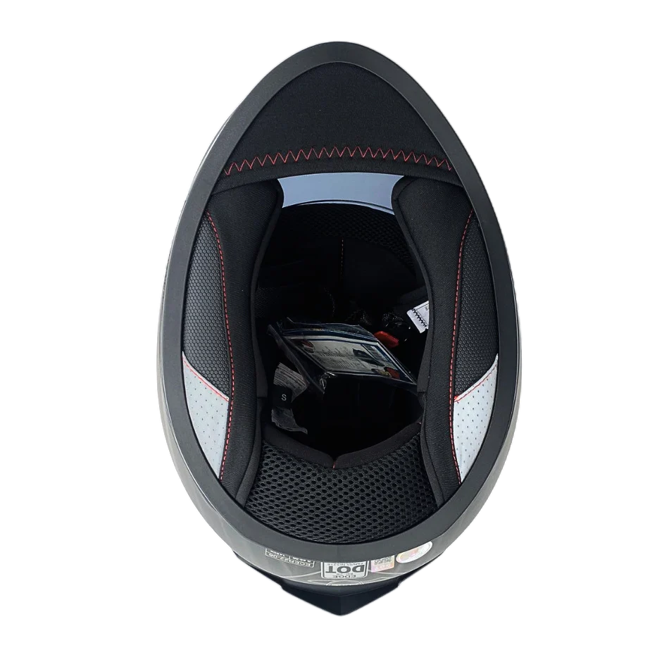 CASCO EDGE EXTREME DC SUPERMAN GRIS MATE