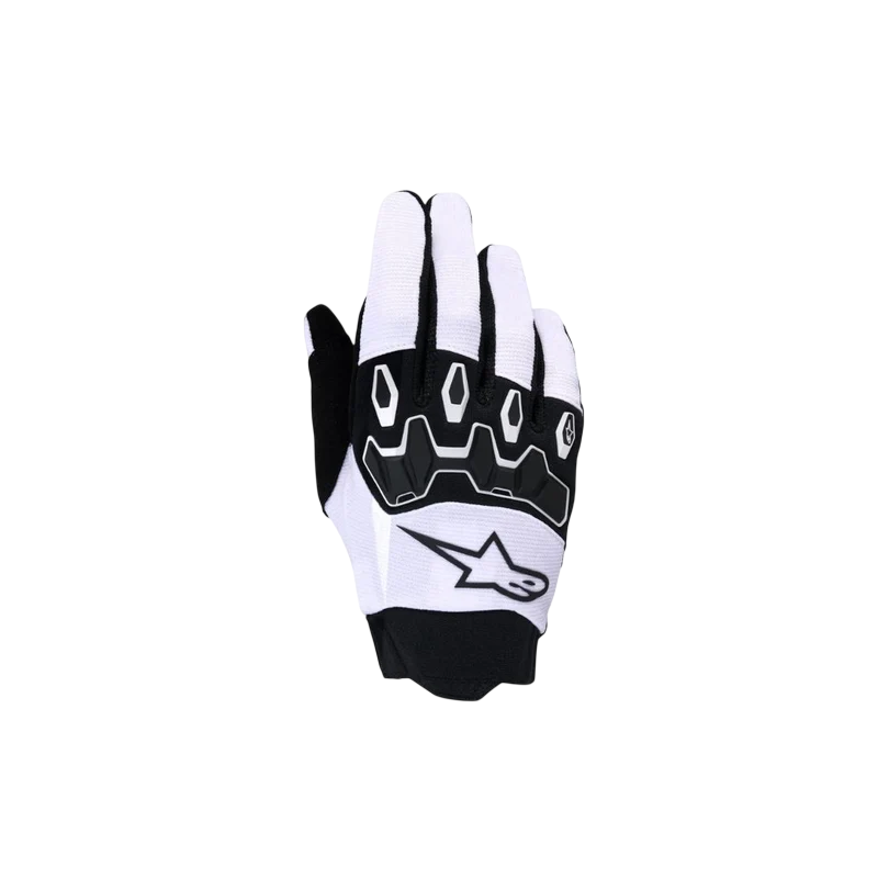 GUANTES ALPINESTARS FULL BORE V2 BLANCO