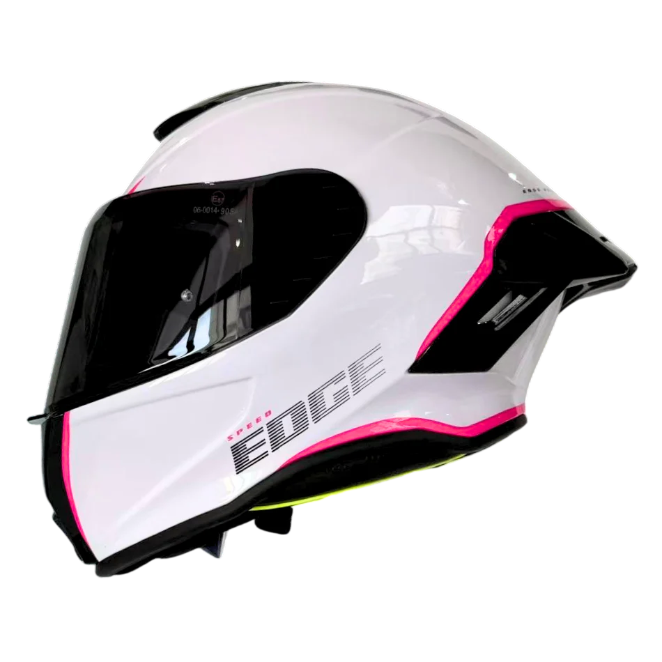 CASCO EDGE SHANGHAI RUSH BLANCO ROSADO BRILLANTE