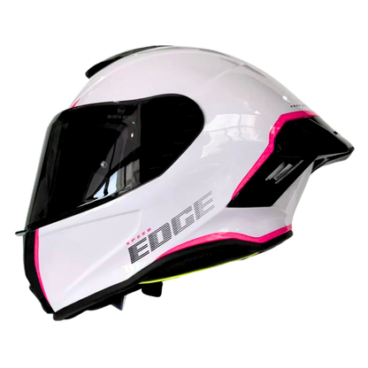 CASCO EDGE SHANGHAI RUSH BLANCO ROSADO BRILLANTE