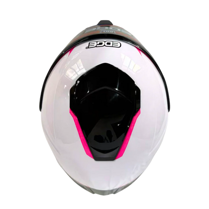 CASCO EDGE SHANGHAI RUSH BLANCO ROSADO BRILLANTE