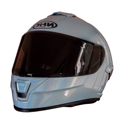 CASCO NHK K5R CAMALEÓN AZUL PERLADO