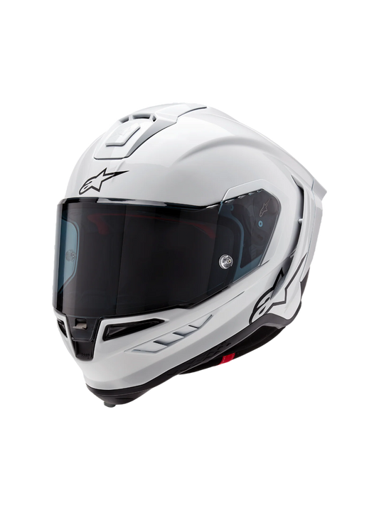 CASCO ALPINESTAR SUPERTECH R10 SOLID BLANCO