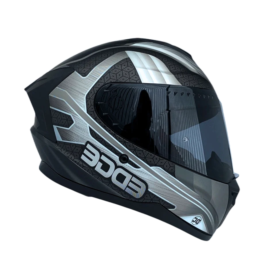 CASCO EDGE EXTREME DC SUPERMAN GRIS MATE