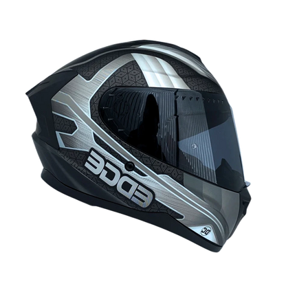CASCO EDGE EXTREME DC SUPERMAN GRIS MATE