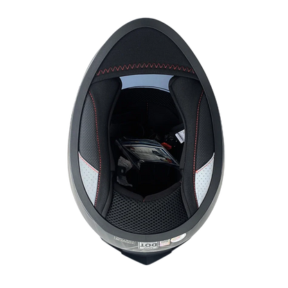 CASCO EDGE EXTREME DC SUPERMAN GRIS MATE